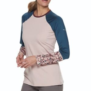 Columbia Sandy Trail UPF Omni Wick Long Sleeve Top